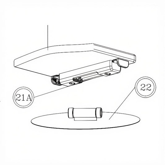 Z60519 - panca 95cm - modelli dal 2005 al 2014 - grigio - Quickfit