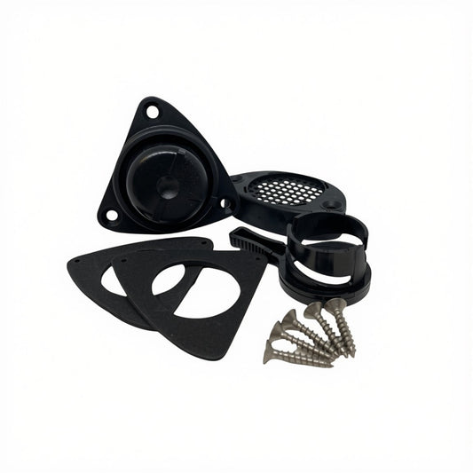 Z60502 - kit autosvuotante completo nero - tipo a scorrimento