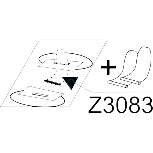 Z3083 - fissaggio panca modelli Cadet precedenti