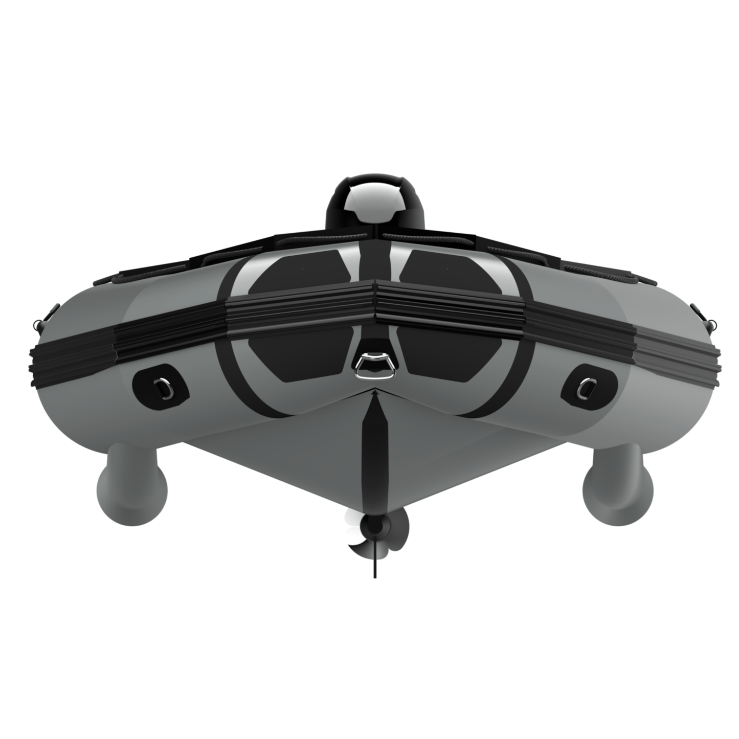 AKA Marine F59H-C 5,85m-neopreen-hypalon-grijs -heavy-duty-werkboot