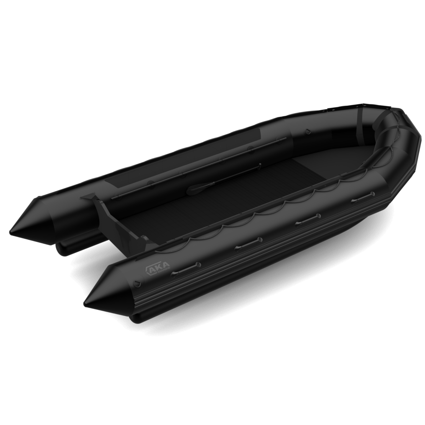 AKA Marine F59H-C 5,85m-neopreen-hypalon-zwart-heavy-duty-werkboot