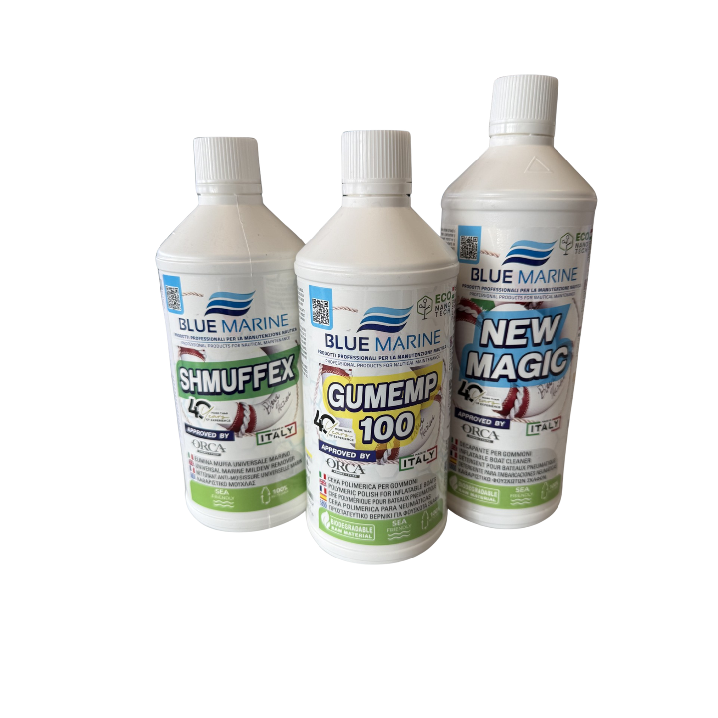 kit pulizia e protezione per gommone Zodiac