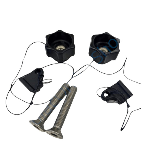 Z60213 - kit fissaggio panca - incluse staffe in alluminio