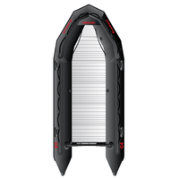 Bombard Commando C4 - rubberboot met aluminium vlonderdelen deelbare houten kiel