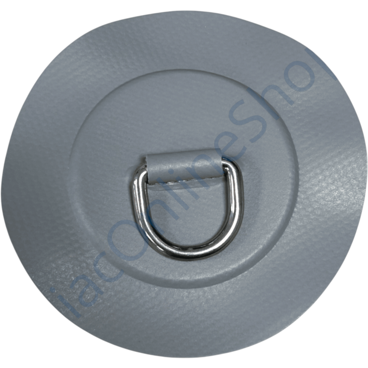 Z2710 D-ring 25mm medium grijs pvc ronde patch