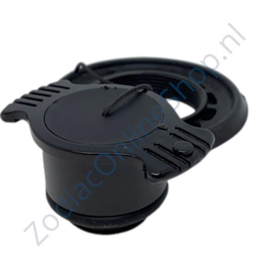 Z60052 - tappo di chiusura - valvola semincassata nero
