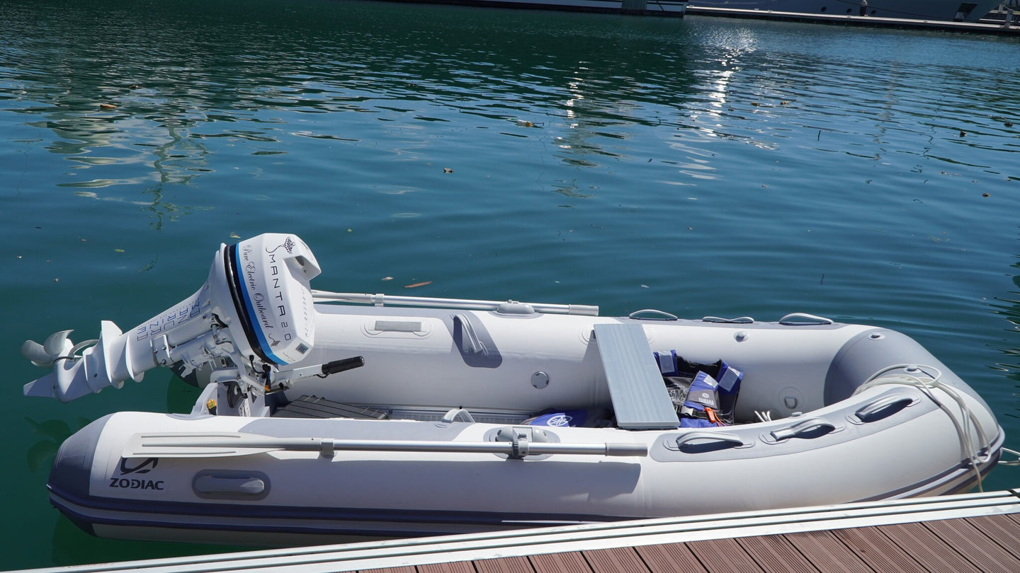 Zodiac Cadet310 ALU - rubberboot met aluminium vlonderdelen