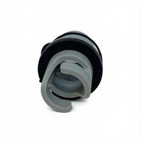Zodiac Online Shop grijze kunststof adapter met bajonetsluiting voor Zodiac Cadet kiel en luchtbodem ventielen