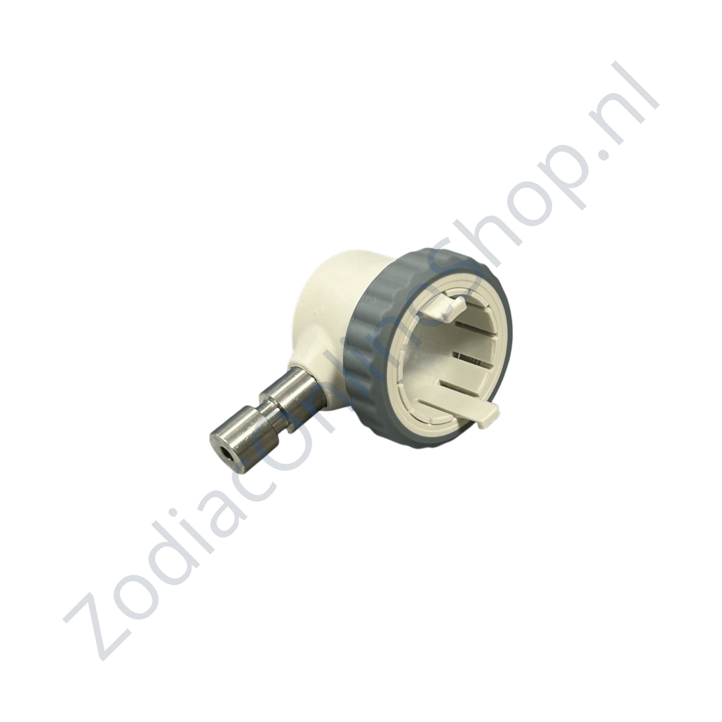 Zodiac Roeidol met RVS pin - grijs