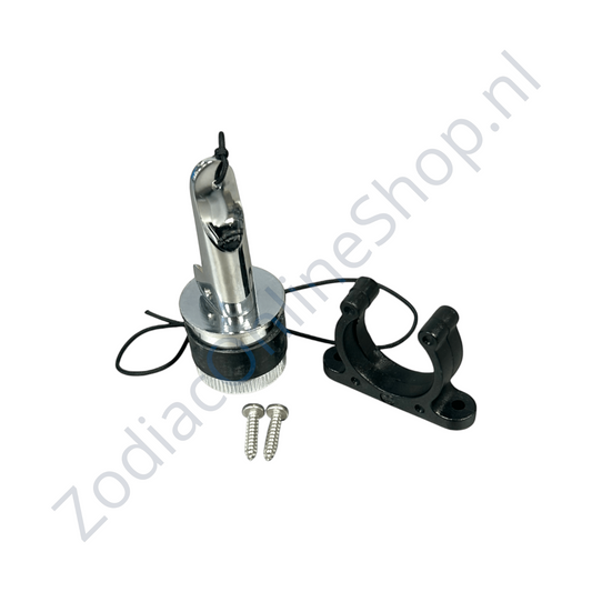 Z67070 - kit tappo autosvuotante in acciaio inox D34 incluso supporto e passascafo