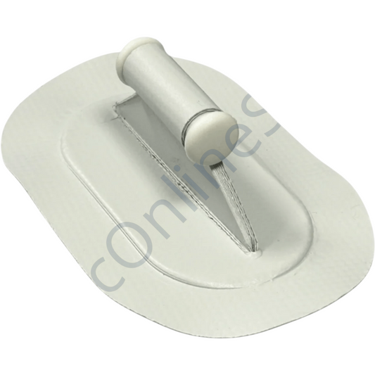 Z60660 - supporto tubolare - PVC - grigio chiaro